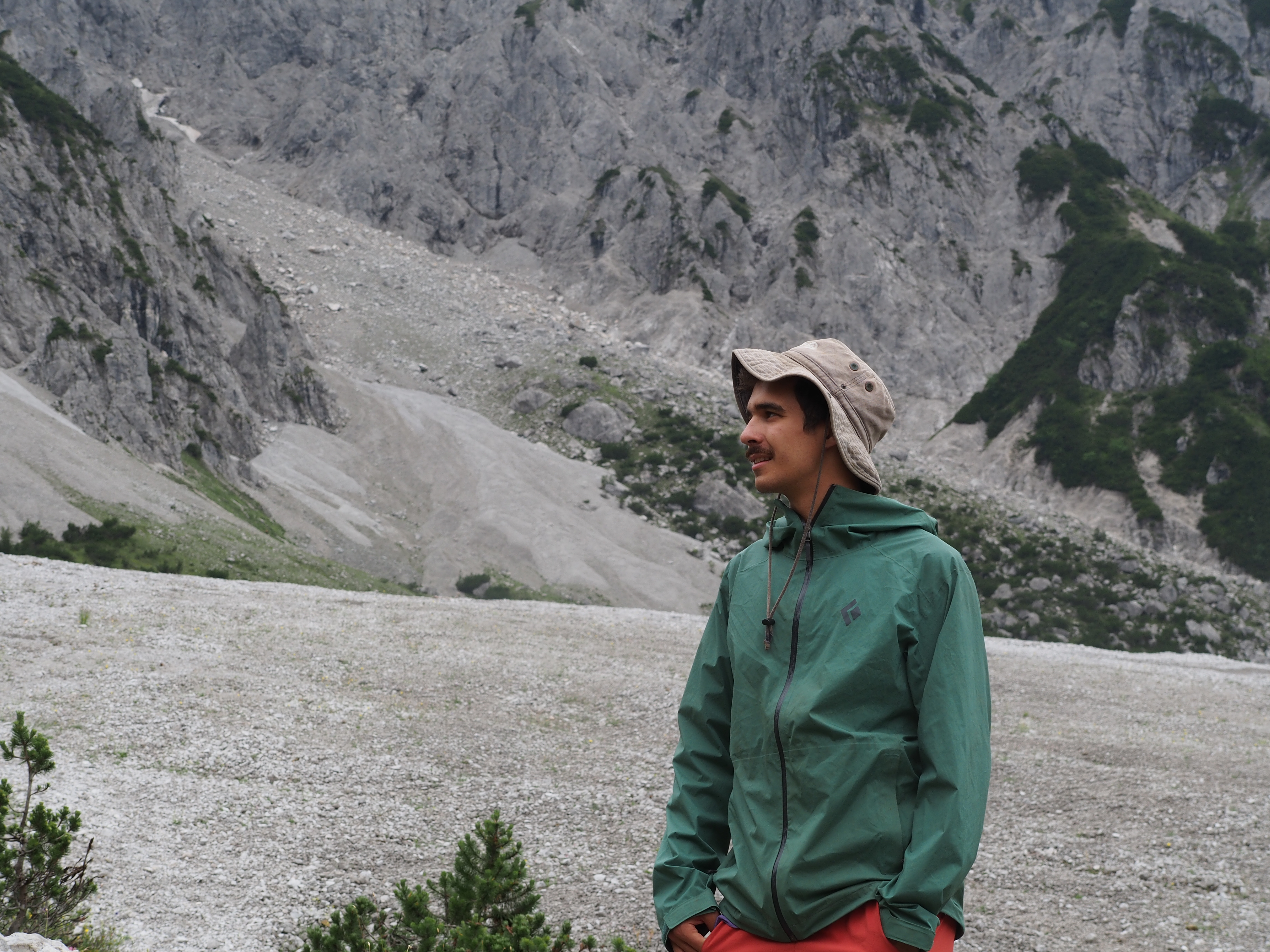 Hiking in the Alps, photo courtesy Arlen Slaymaker